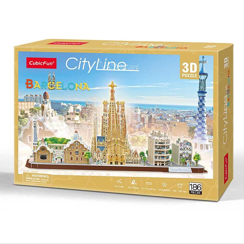 CUBICFUN - Puzzle 3D - Barcelona - CUBICFUN