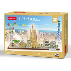 CUBICFUN - Puzzle 3D - Barcelona -