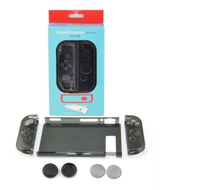 GENERICO Carcasa Transparente Nintendo Switch