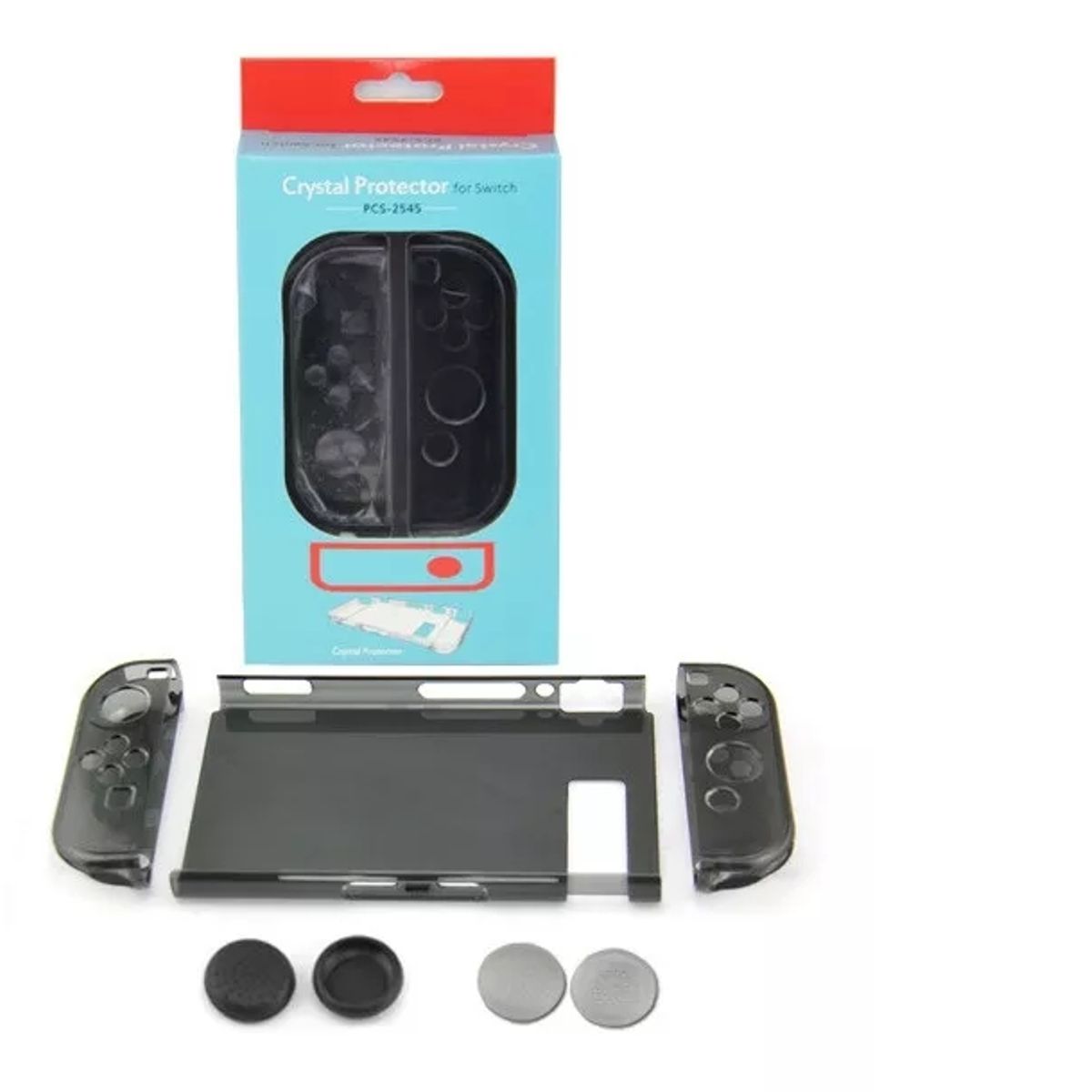 GENERICO - Carcasa Transparente Nintendo Switch