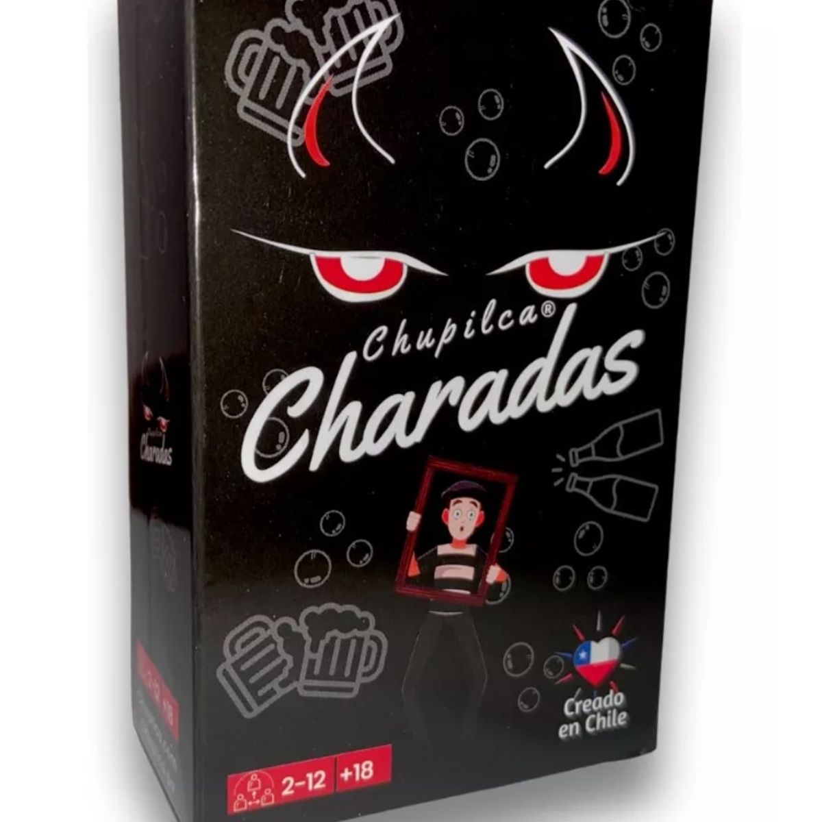 GENERICO - Chupilca Charadas Juego De Mesa Party Game