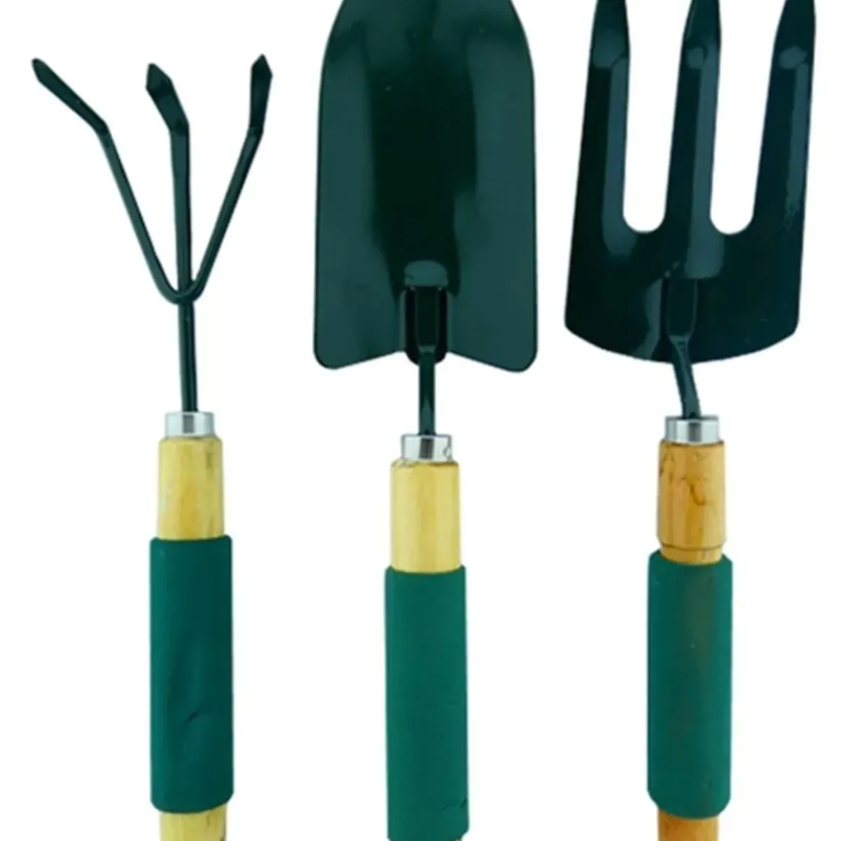 GENERICO - Kit Set Jardinería Huerto 3 Piezas Steeltools