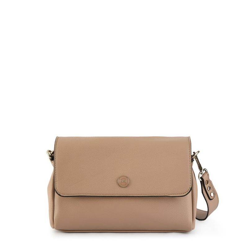 ZIOL - Cartera bandolera mediana jaidy taupe