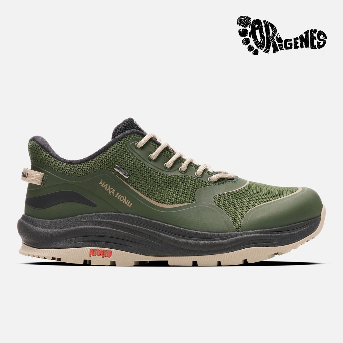 HAKA HONU - Zapato Hombre Nomade Baja Verde Militar Haka Honu
