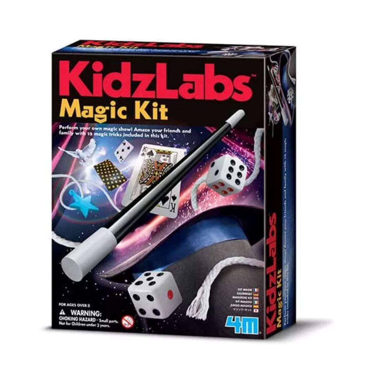 GENERICO - Kit de Magia con 12 Trucos Asombrosos