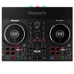 NUMARK - Controlador de DJ Profesional Party Mix Live