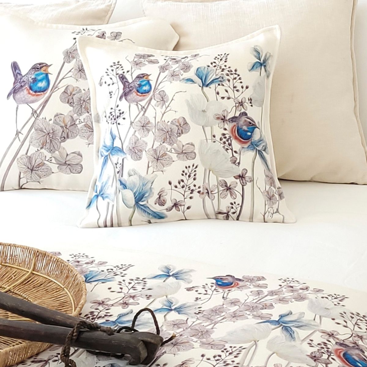 MARGARITA SCHEEL BY CASA ALVARINHO - FUNDA COJIN MARISA ECLIPSE OTOÑAL 45X45