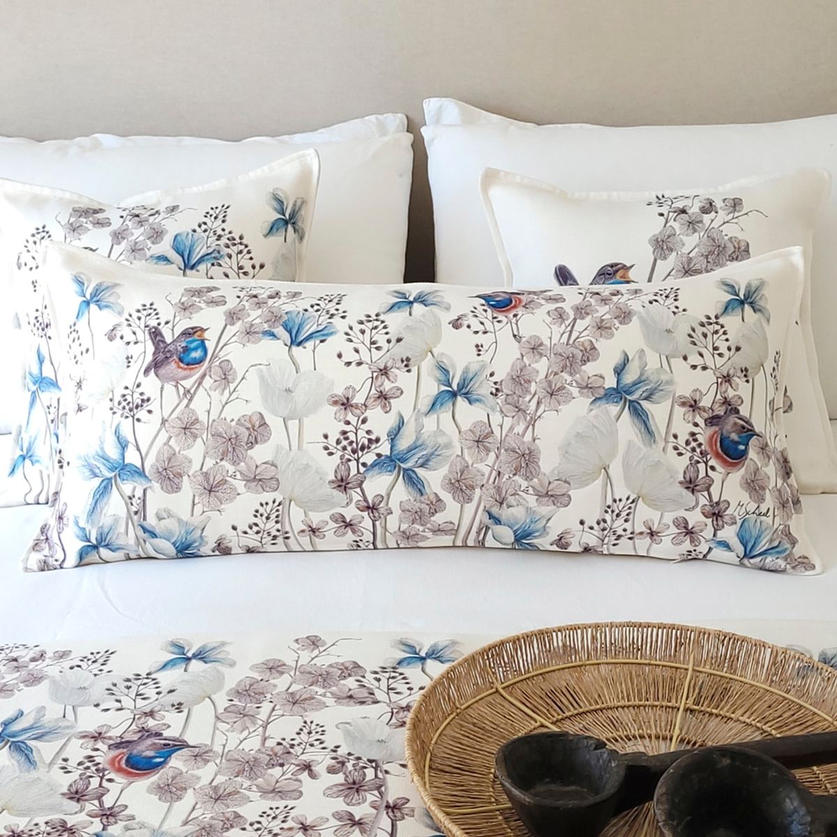 MARGARITA SCHEEL BY CASA ALVARINHO - FUNDA COJÍN MARISA ECLIPSE OTOÑAL XL…