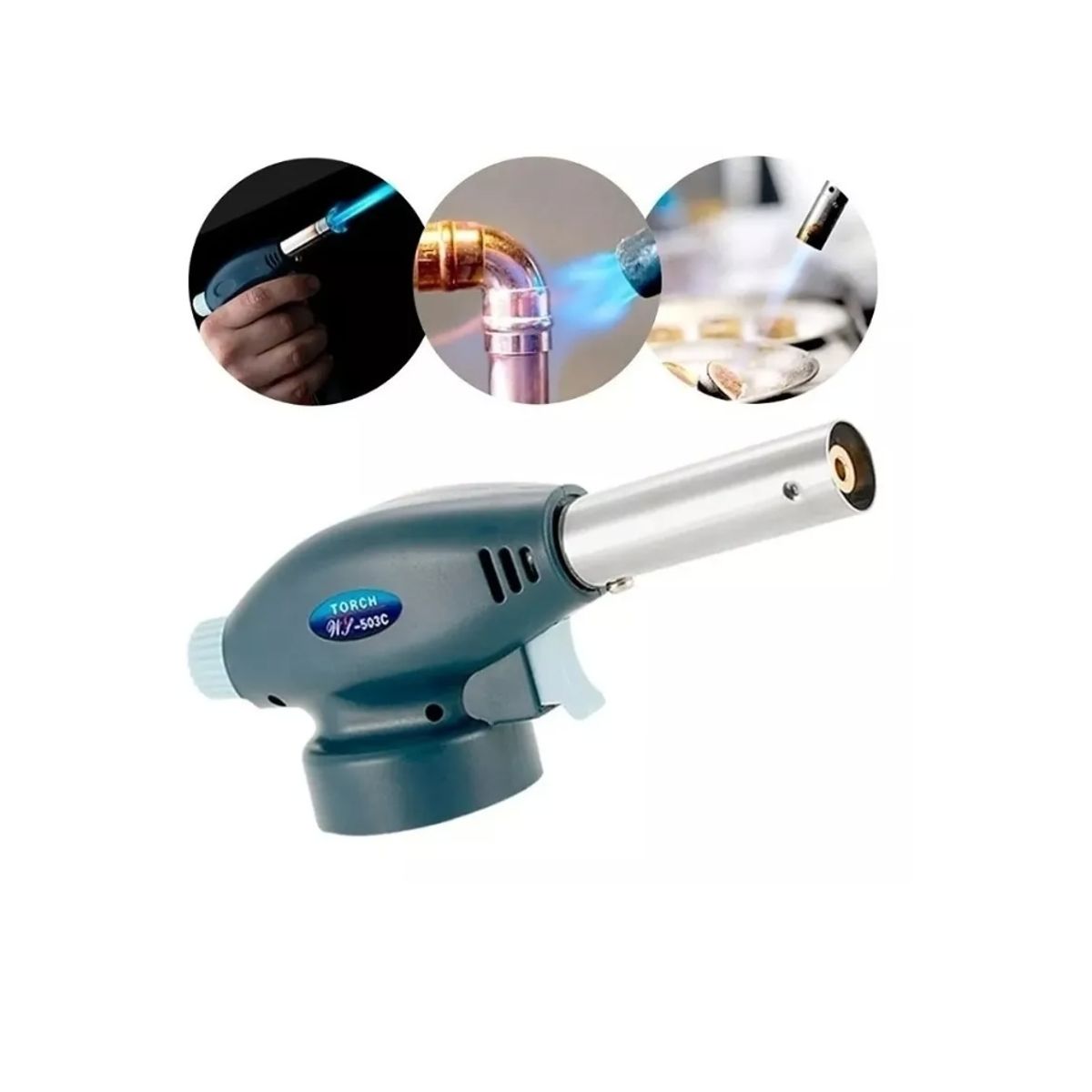 GENERICO - Soplete A Gas Repostería Cocina Camping Gasfiteria