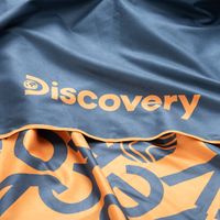 Toalla Microfibra grande Naranjo - Gris 90 x 200