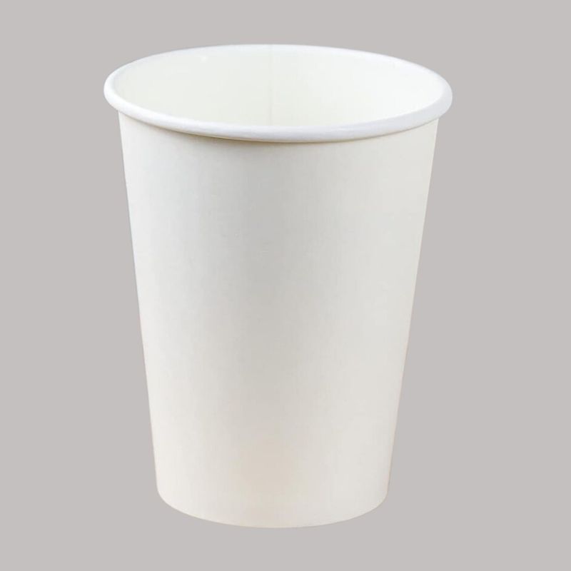 OMNIPACK - Vaso Polipapel Blanco de 12 oz (100 Unidades)