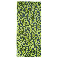 Toalla Microfibra grande Verde - Gris 90 x 200