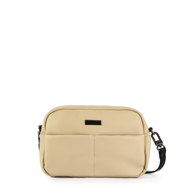 ZIOL - Cartera bandolera mediana anthony beige