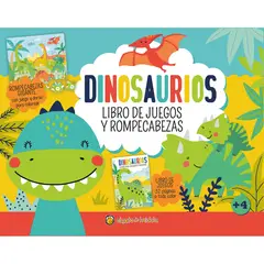 EDITORIAL GUADAL - Libro Libro De Juegos Y Rompecabezas - Dinosaurios