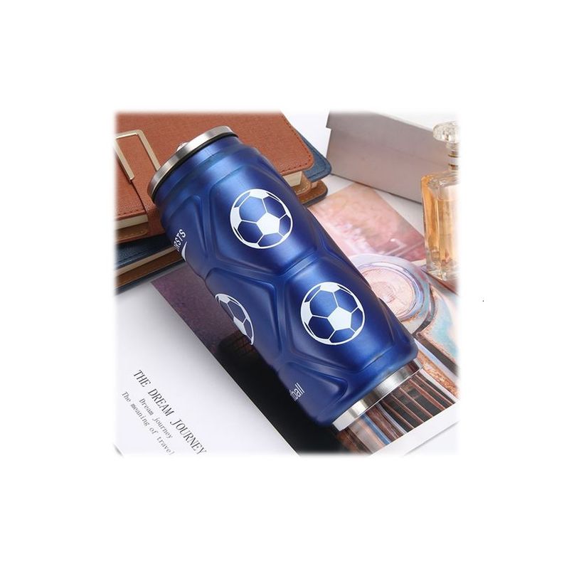 GENERICO - Vaso Térmico de Acero  Frio - Calor Diseños  Futbol 450ml