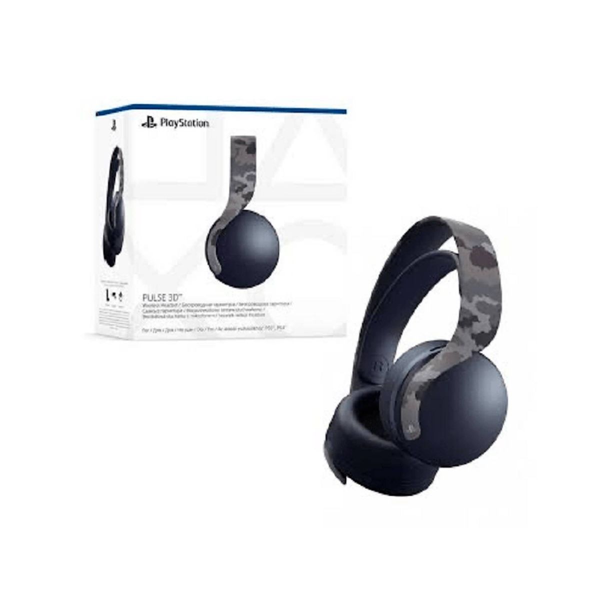 SONY - Audífonos inalámbricos Pulse 3D Gris camu para PS5 y PS4