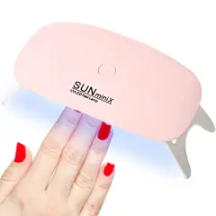 GENERICO - Lámpara de Uñas Mini Portátil UV LED
