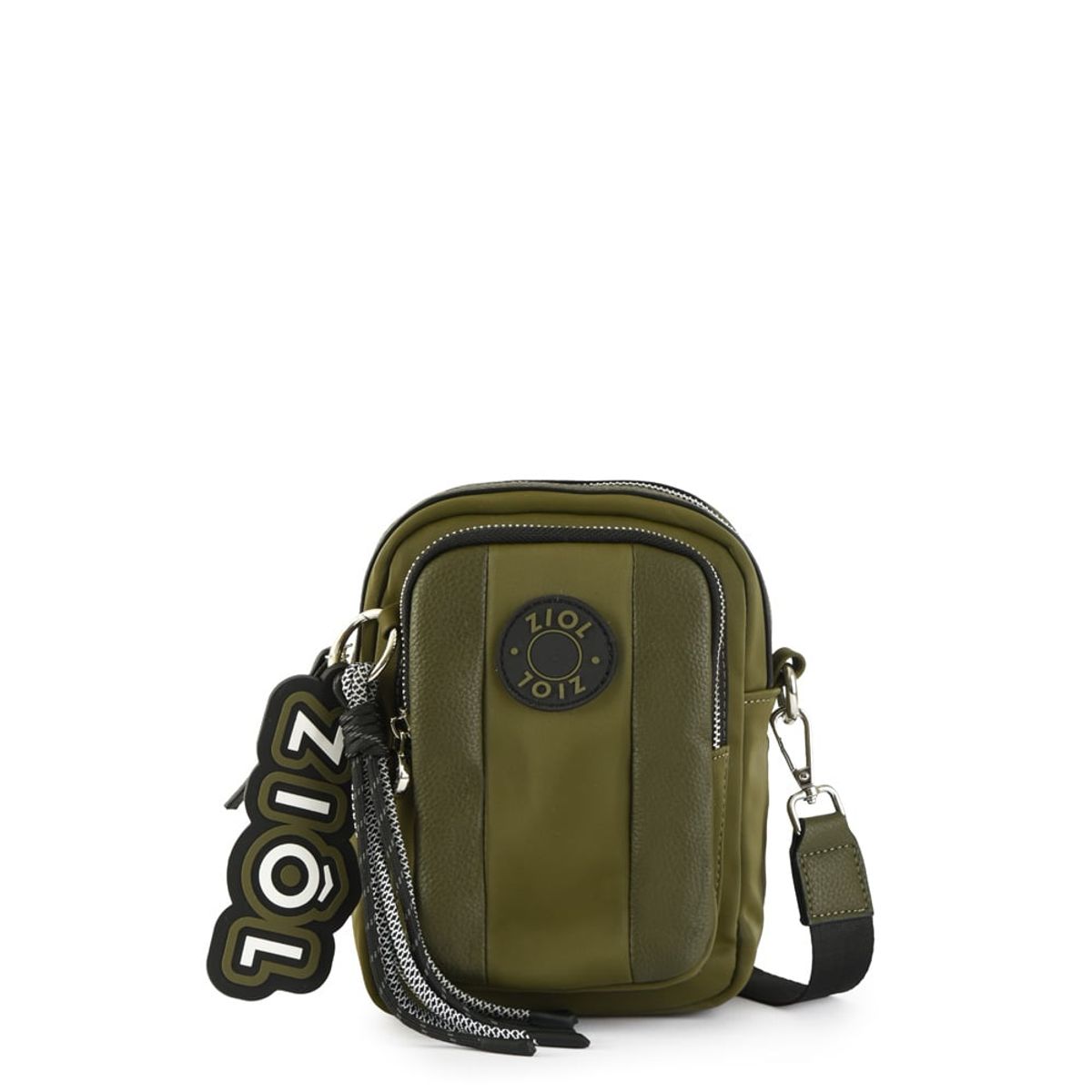ZIOL - Cartera bandolera goshi pequeña verde oliva
