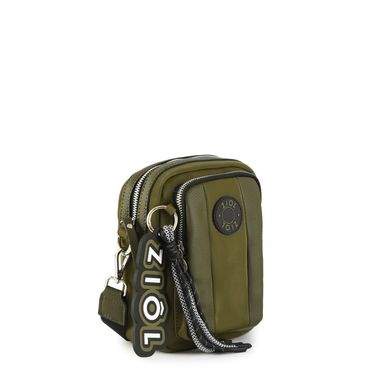ZIOL - Cartera bandolera goshi pequeña verde oliva