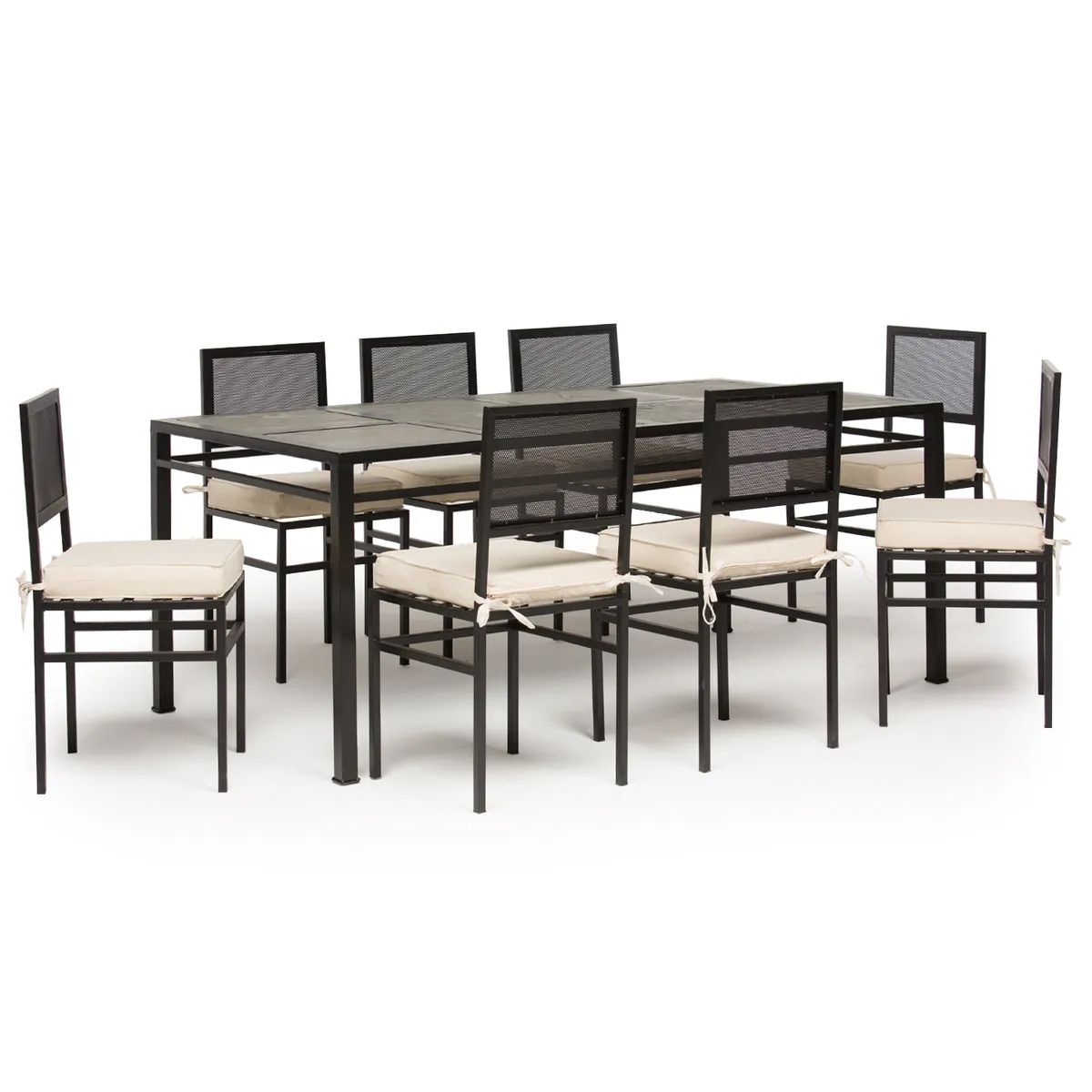 MUEBLES Y TERRAZAS - Comedor de terraza para 8 personas