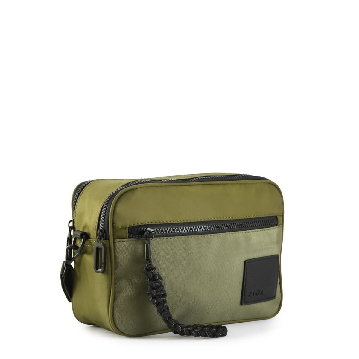 ZIOL - Cartera bandolera pombal pequeña verde oliva