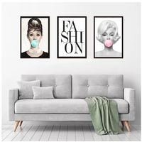 Cuadros Decorativos Fashion Pack X 3 Uds 35x50 Cm C/u