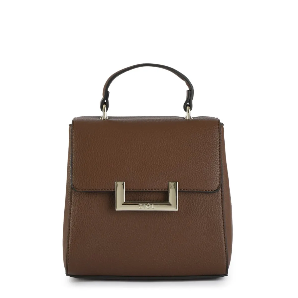 ZIOL - Mochila lucca pequeña café oscuro