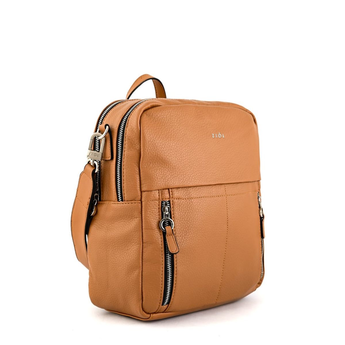 ZIOL - Mochila willow mediana camel