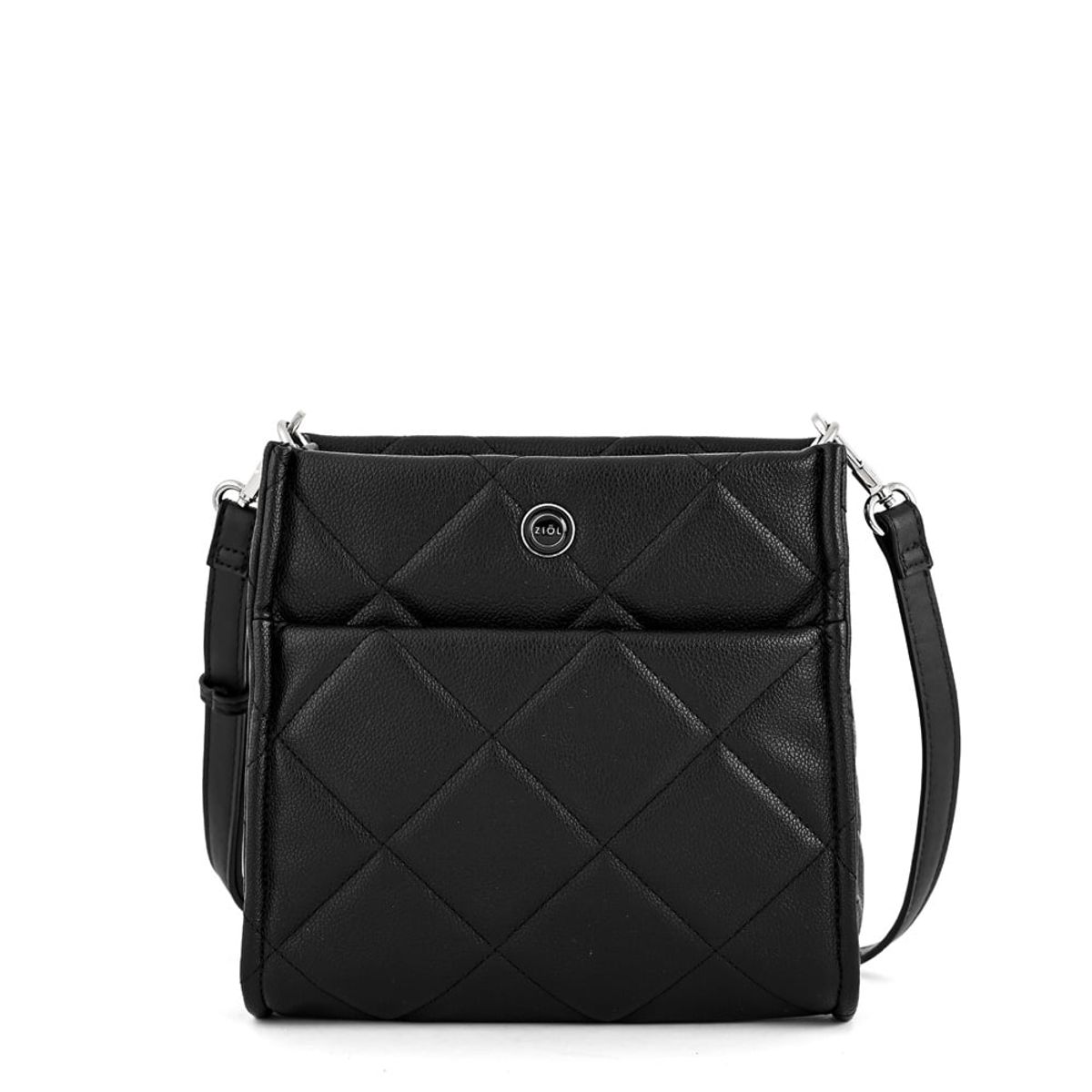 ZIOL - Cartera bandolera fiora mediana negro