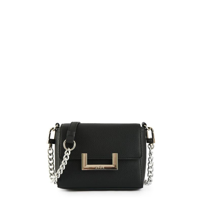 ZIOL - Cartera bandolera pequeña lucca negro