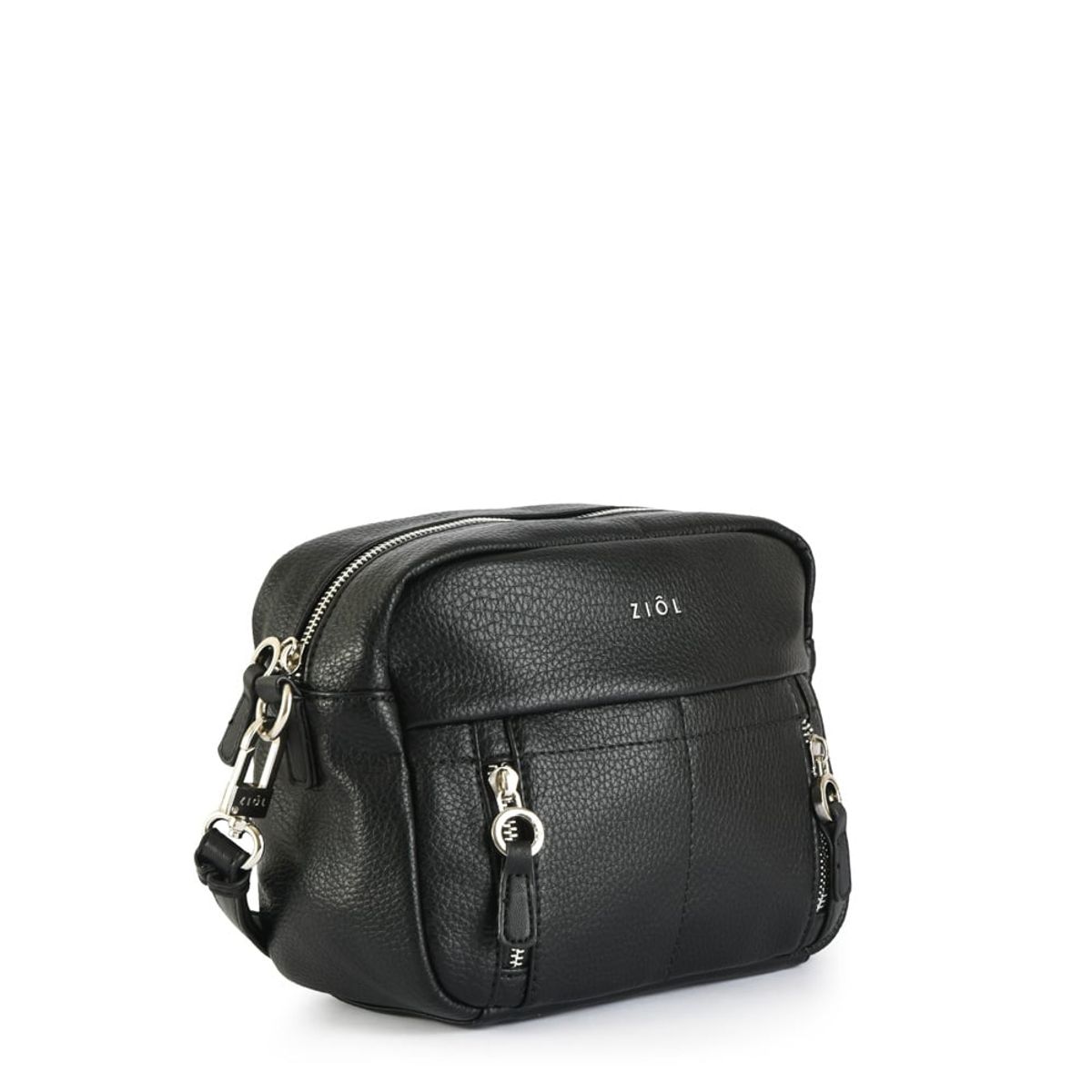 ZIOL - Cartera bandolera mediana willow negro