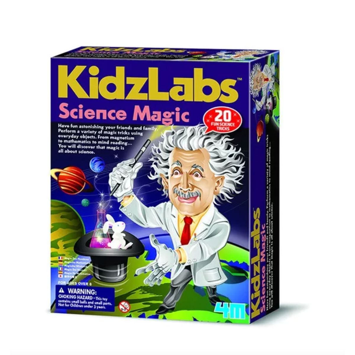 GENERICO - Kit de Magia y Ciencia 20 Trucos para Aprender Jugando