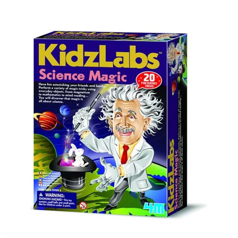 GENERICO - Kit de Magia y Ciencia 20 Trucos para Aprender Jugando