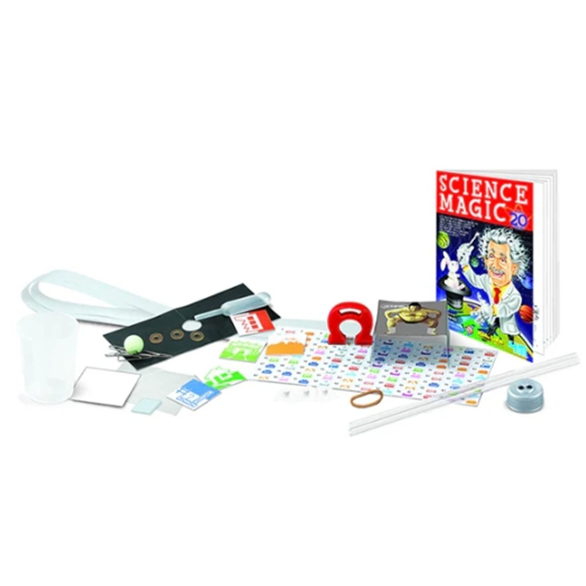 GENERICO - Kit de Magia y Ciencia 20 Trucos para Aprender Jugando