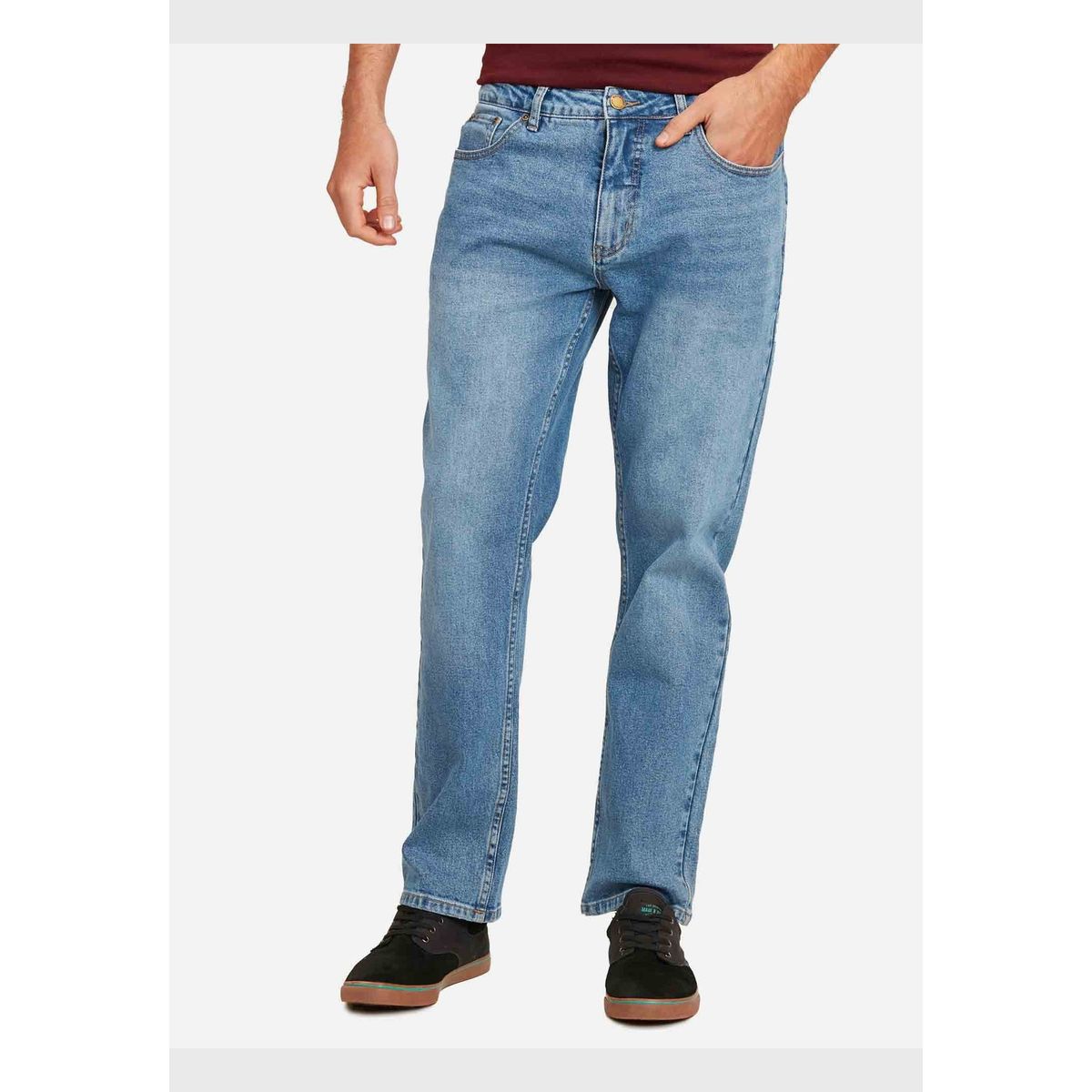MAUI AND SONS - Pantalon Slim Maui Denim L. Hombre Celeste Maui And Sons