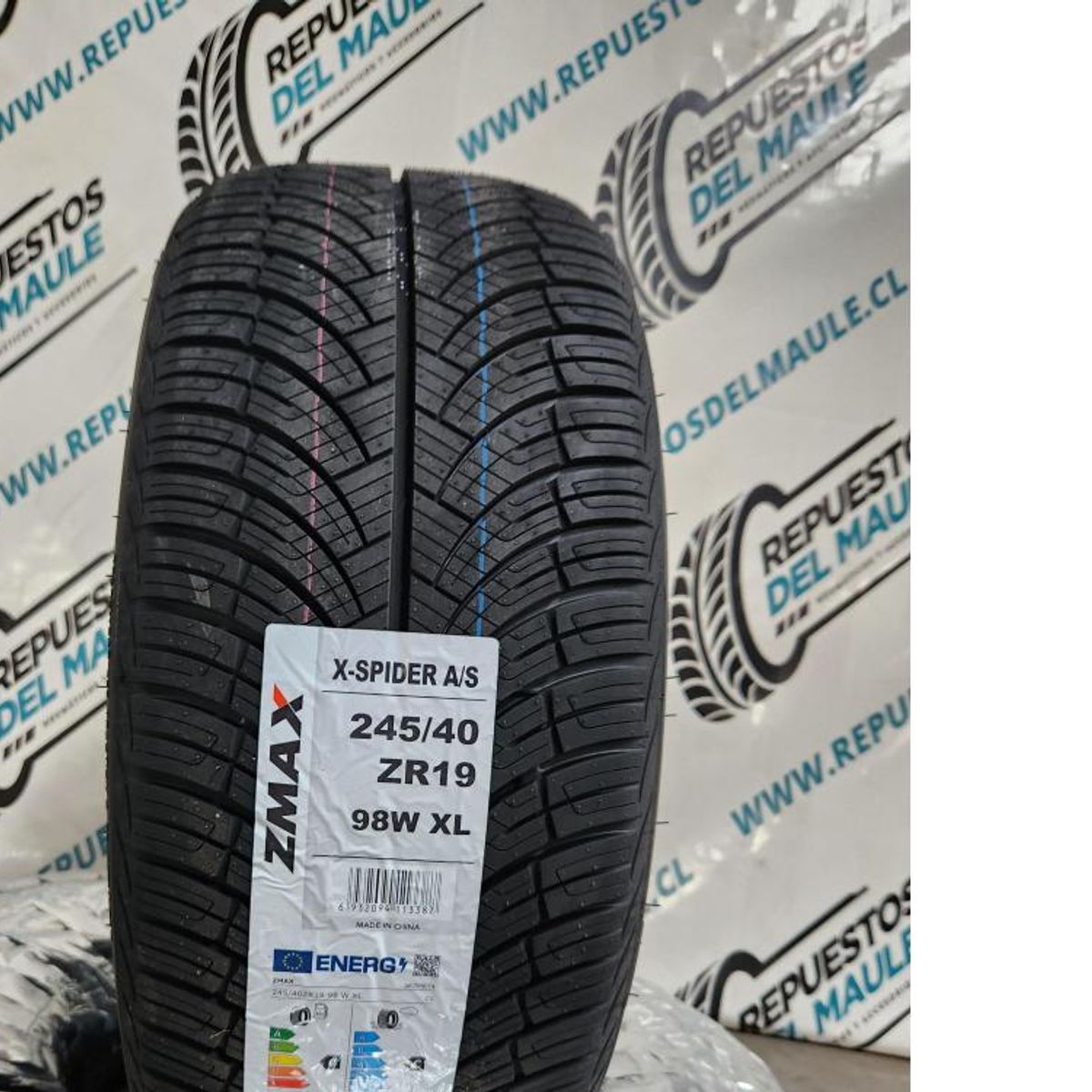 GENERAL TIRE - NEUMATICO 24540 R19 ZMAX X-SPIDER AS Z 98W