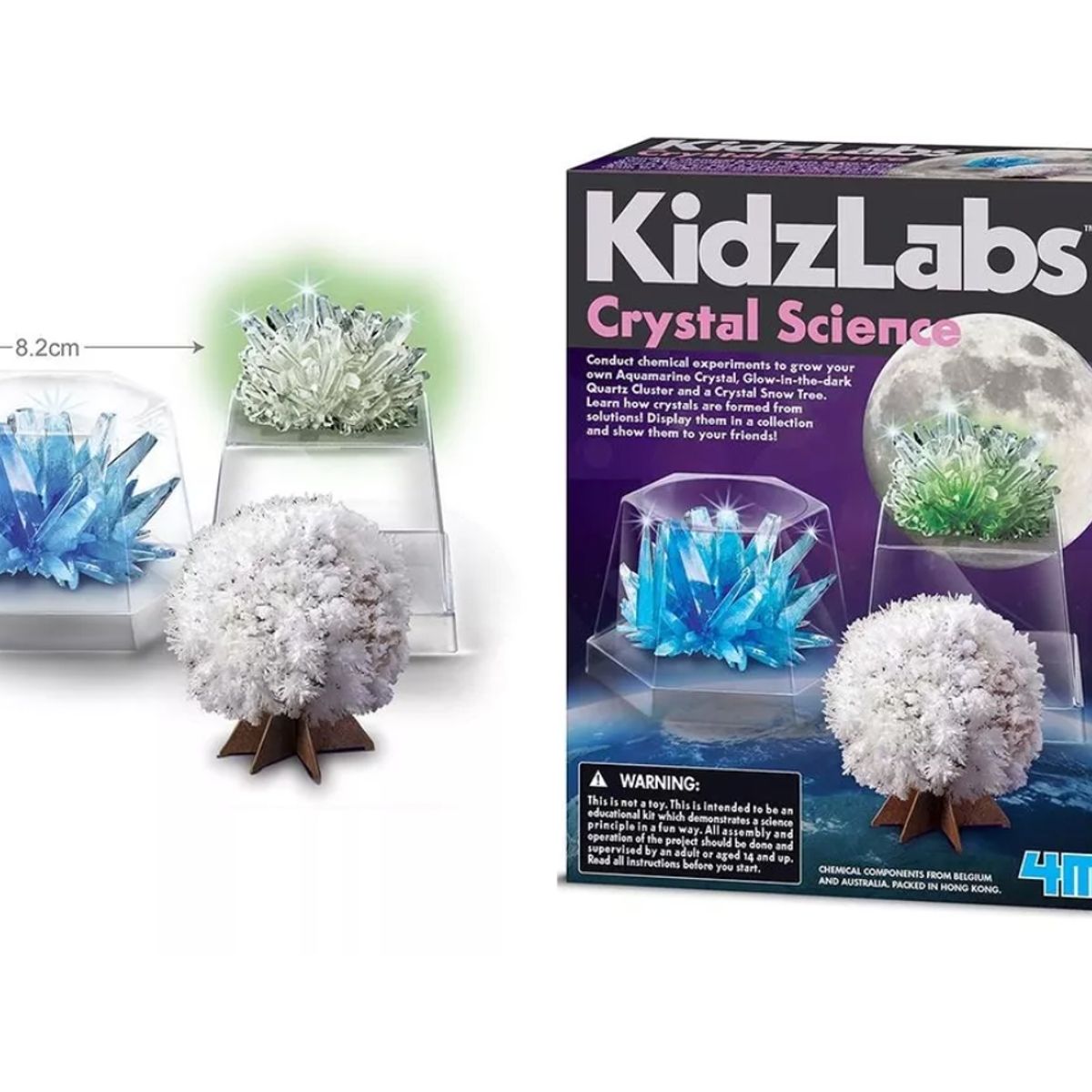 GENERICO - Kit De Ciencia Experimentos Cristales