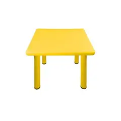 JUGUETON - Mesa Infantil Cuadrada Amarilla