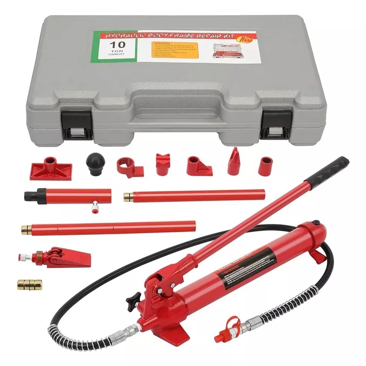 GENERICO - Porto-power 10 Toneladas Con Maleta Profesional