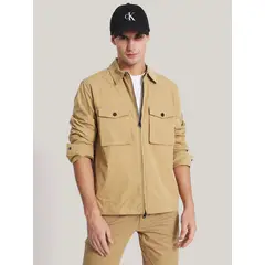 CALVIN KLEIN - Chaqueta Recycled Light Café