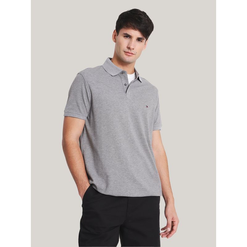 TOMMY HILFIGER - POLO IM 1985 REGULAR FIT GRIS TOMMY HILFIGER