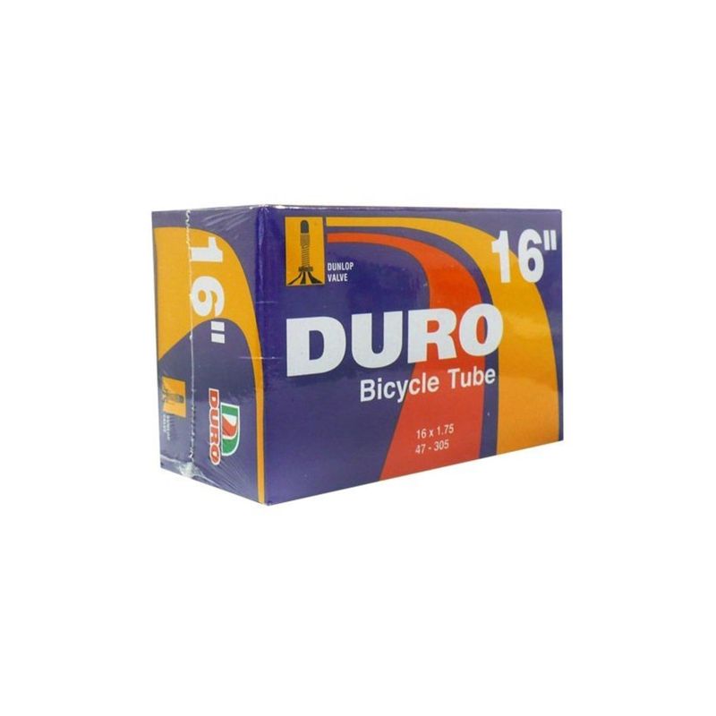 DURO - Cámara Bicicleta Duro 16 X 1.75 Valvula Bicicleta