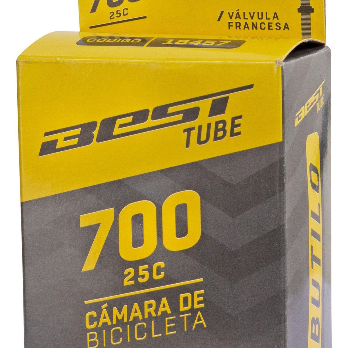 BEST - Camara Best Butilo 700 X 25c  Val/francesa 60mm