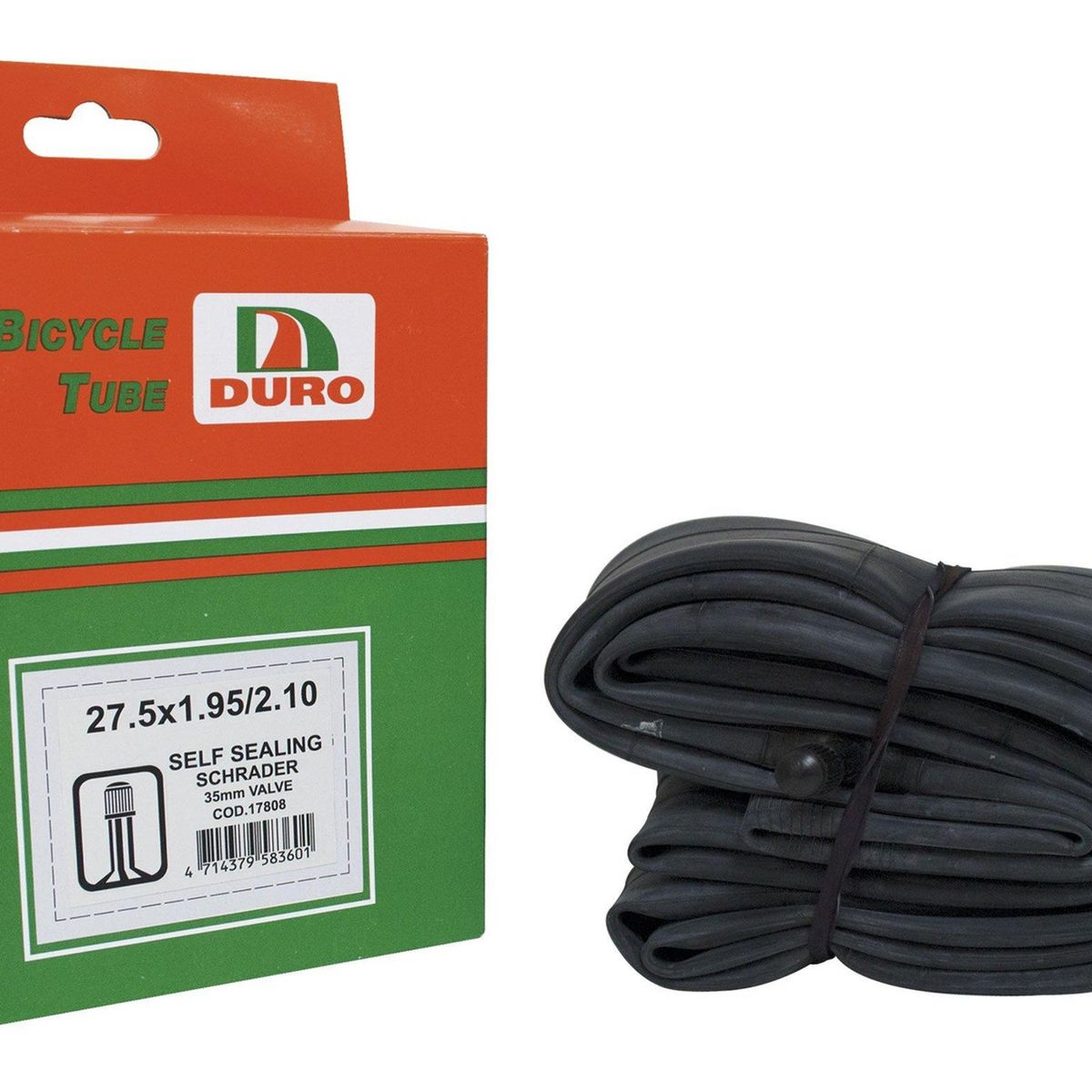 DURO - Cámara Bicicleta Duro Aro 27.5 X 1.95/2.1 Valvula Auto