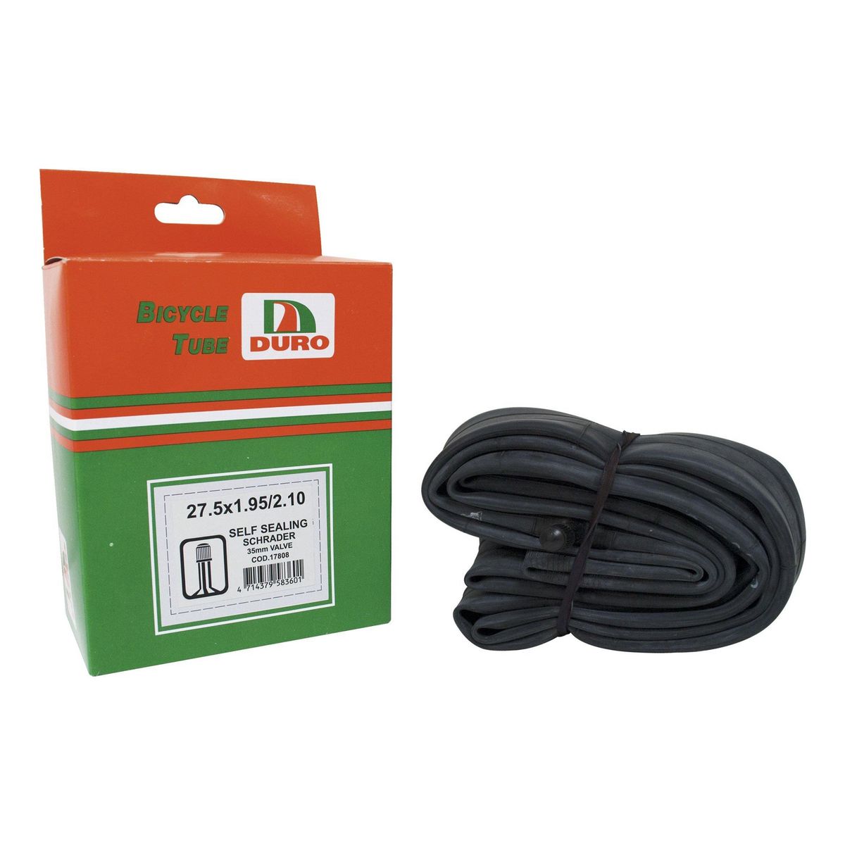 DURO - Cámara Bicicleta Duro Aro 27.5 X 1.95/2.1 Valvula Auto