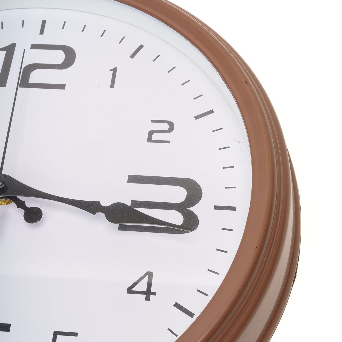 CHINITOWN - Reloj de Pared Liso Café Negro Chinitown