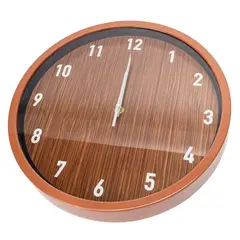 CHINITOWN - Reloj de Pared Madera Retro Cafe Blanco