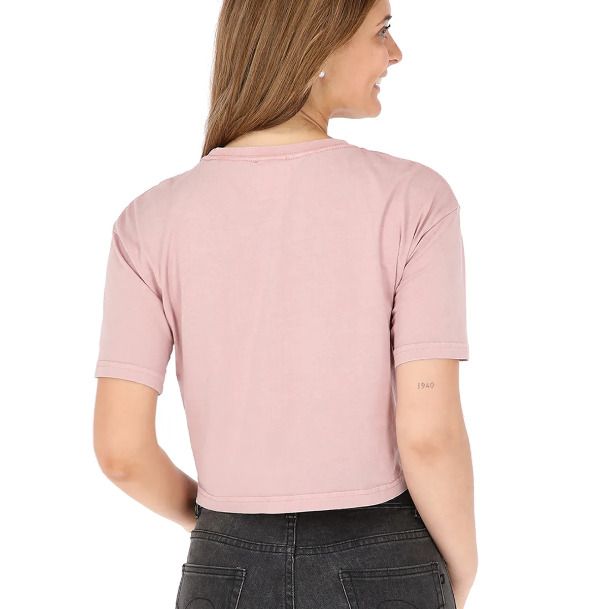 BUFFALO CHILE - Polera Manga Corta Rosado Mujer