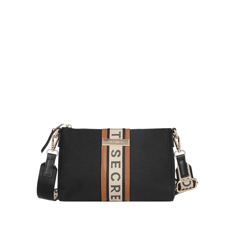 SECRET - Bandolera Secret Austria FW24 Negro S