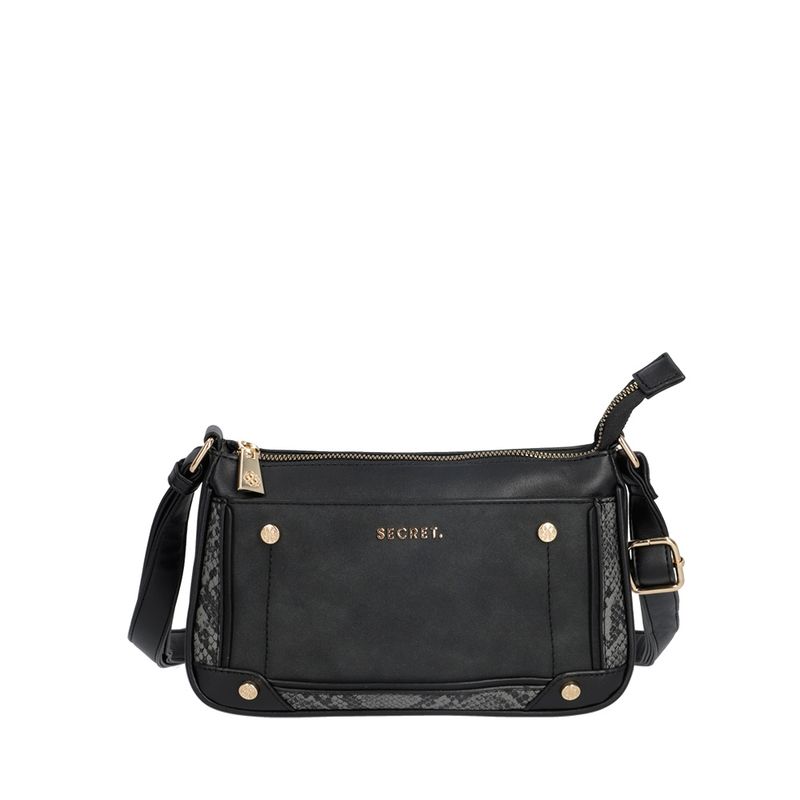 SECRET - Bandolera Secret Melrose FW24 Negro S
